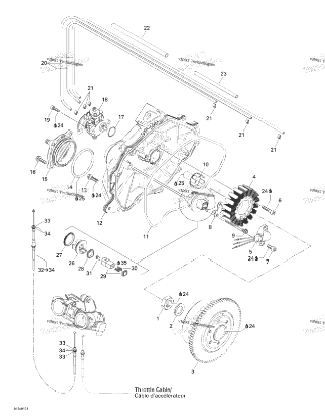 Magneto, Oil Pump