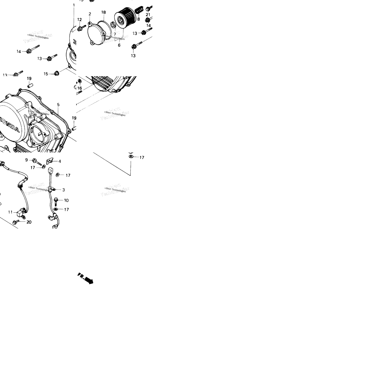 Right Crankcase Cover