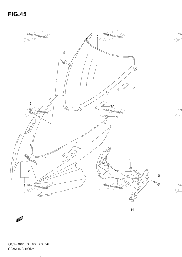 Cowling Body