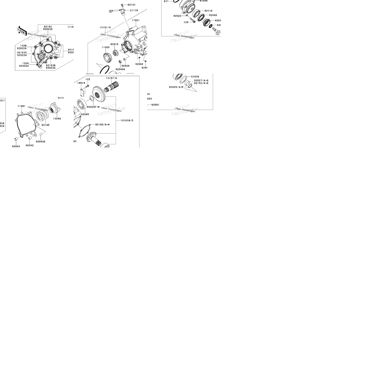 Front Bevel Gear