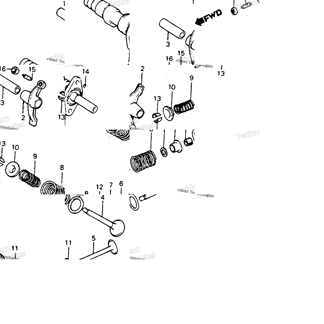 Camshaft + Valve
