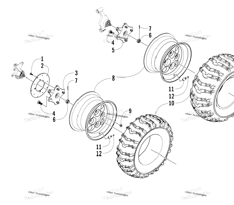 Wheel And Tire Assembly