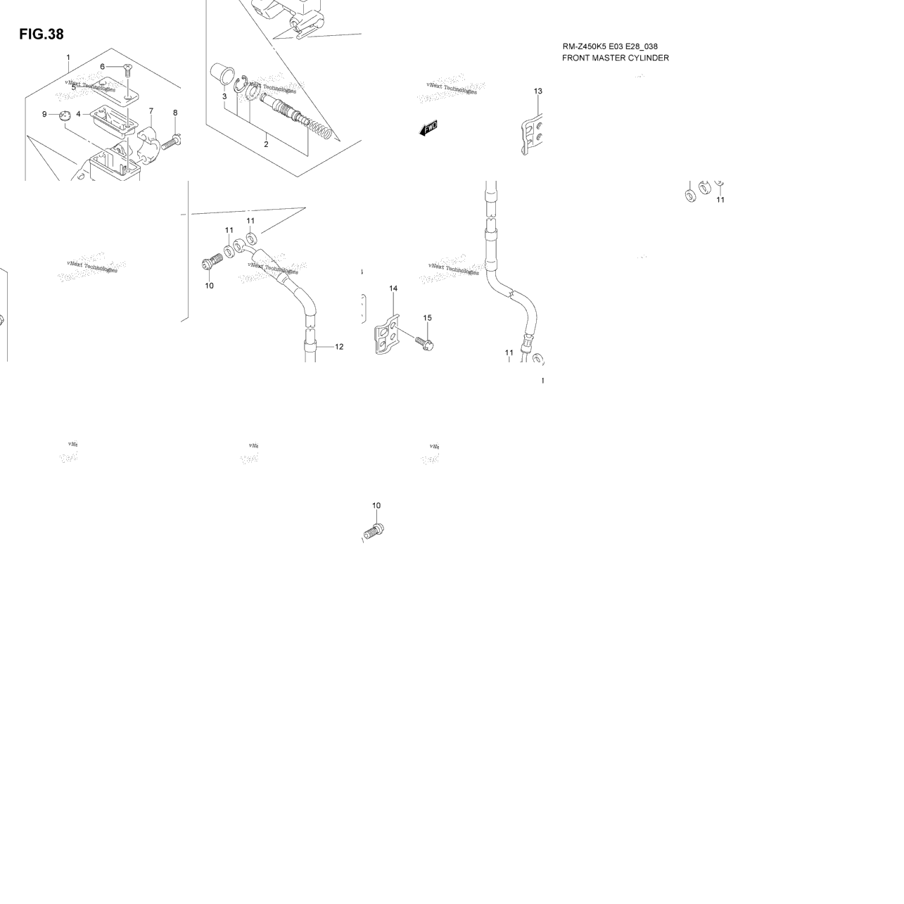 Front Master Cylinder