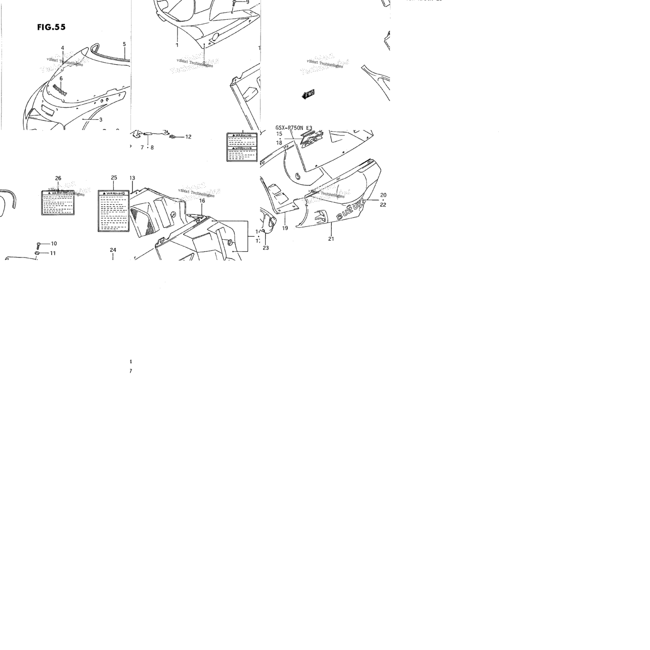 Cowling Body (Model M 3Sl)