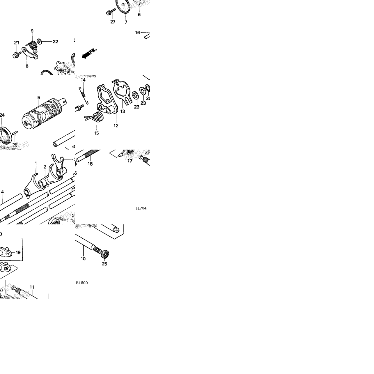 Gearshift Drum