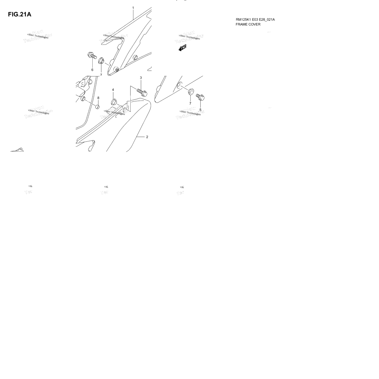 Frame Cover (Model K3/K4/K5)