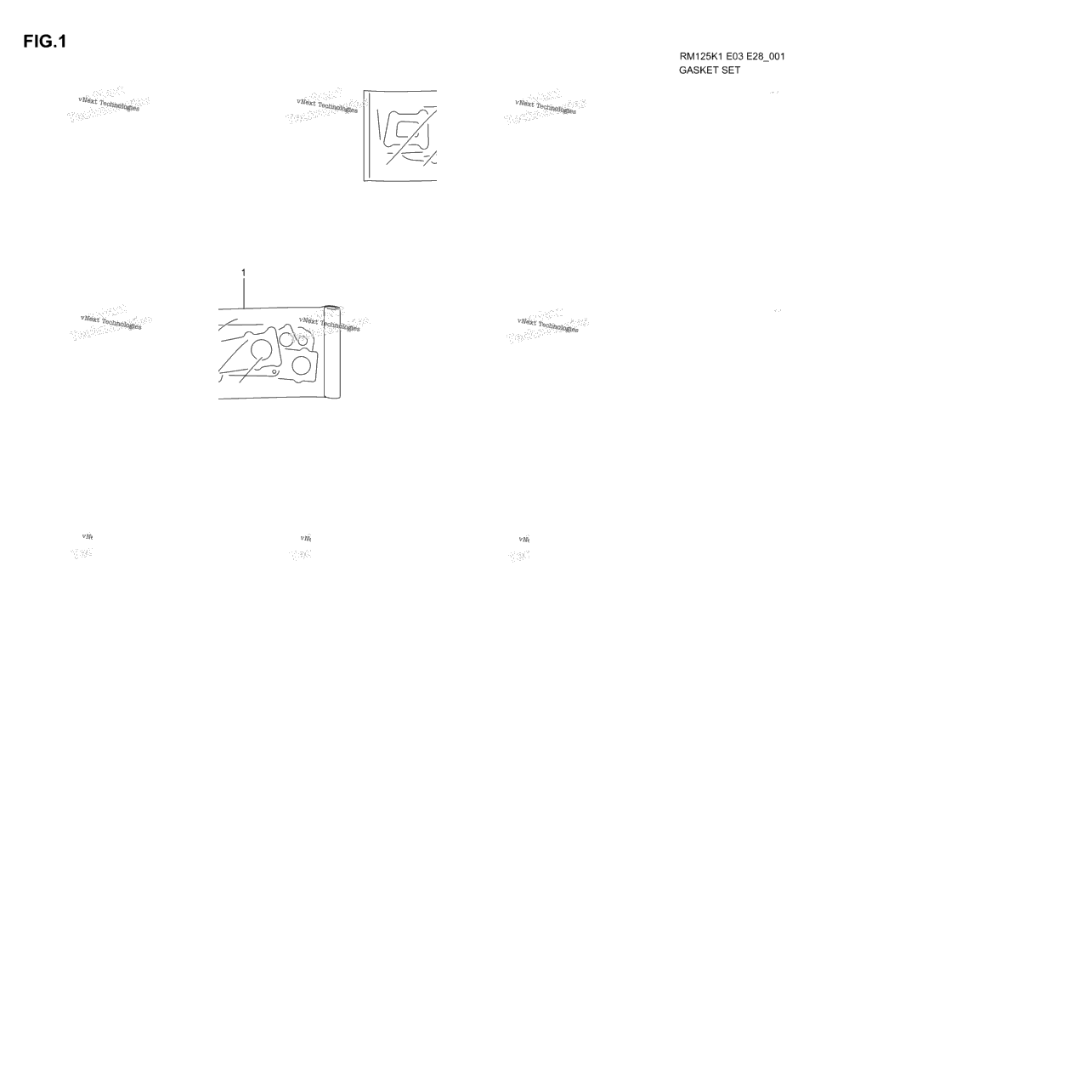 Gasket Set (Model K1/K2)