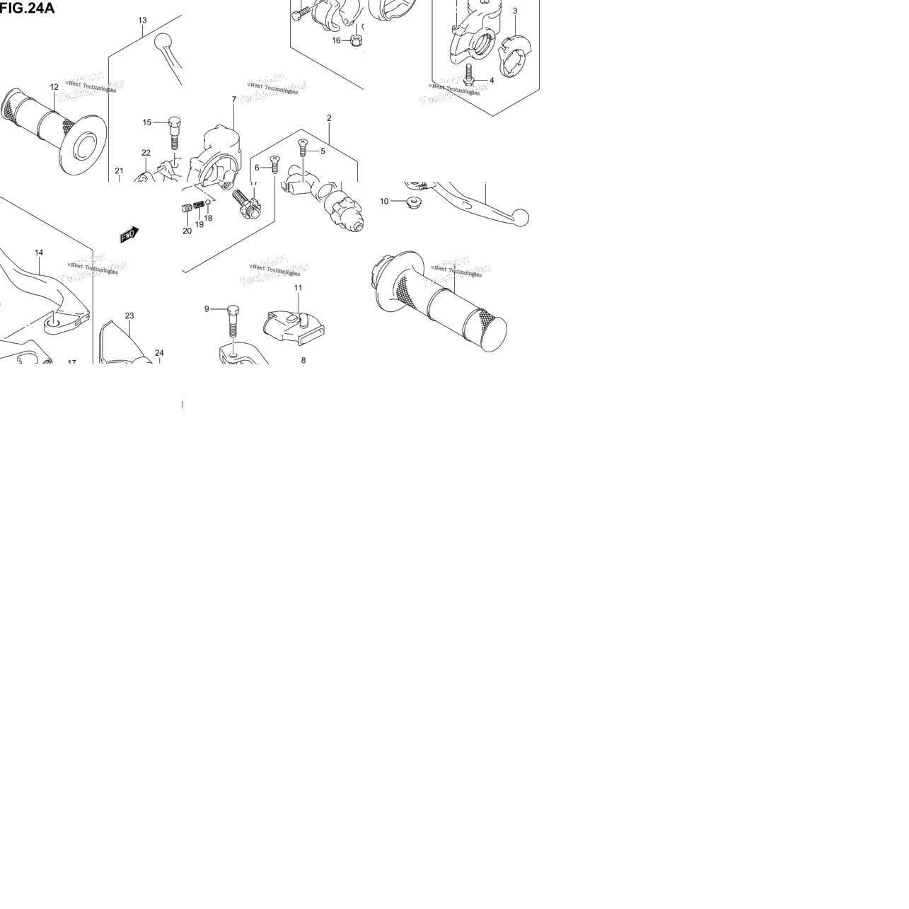 Handle Lever (Model K4/K5/K6)