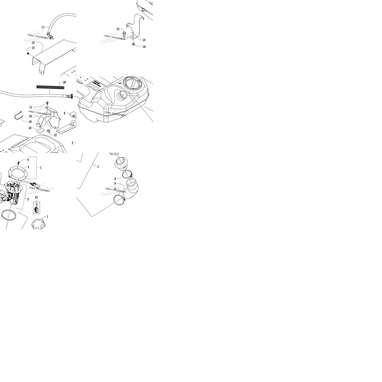 Gas Tank Assembly