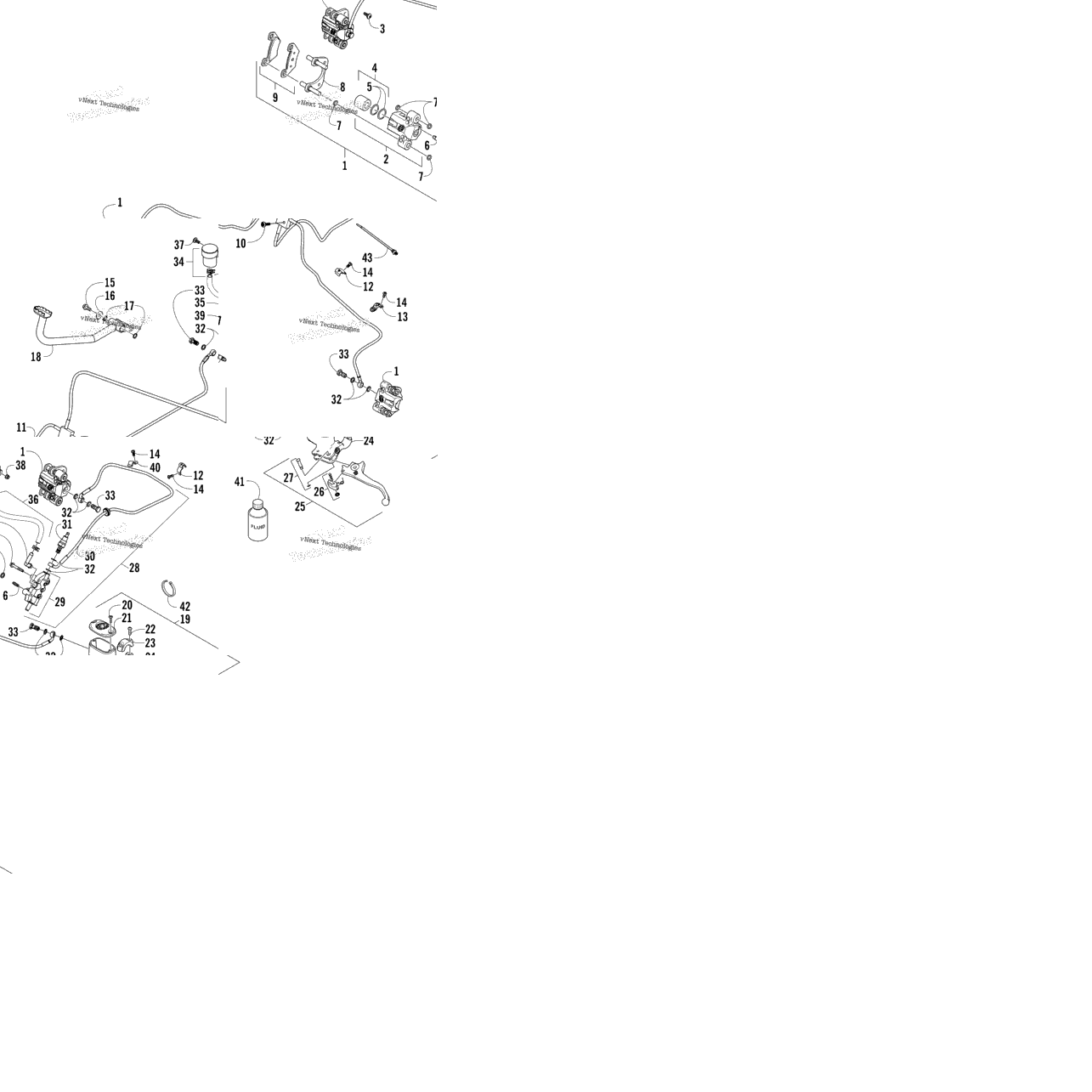 Hydraulic Brake Assembly