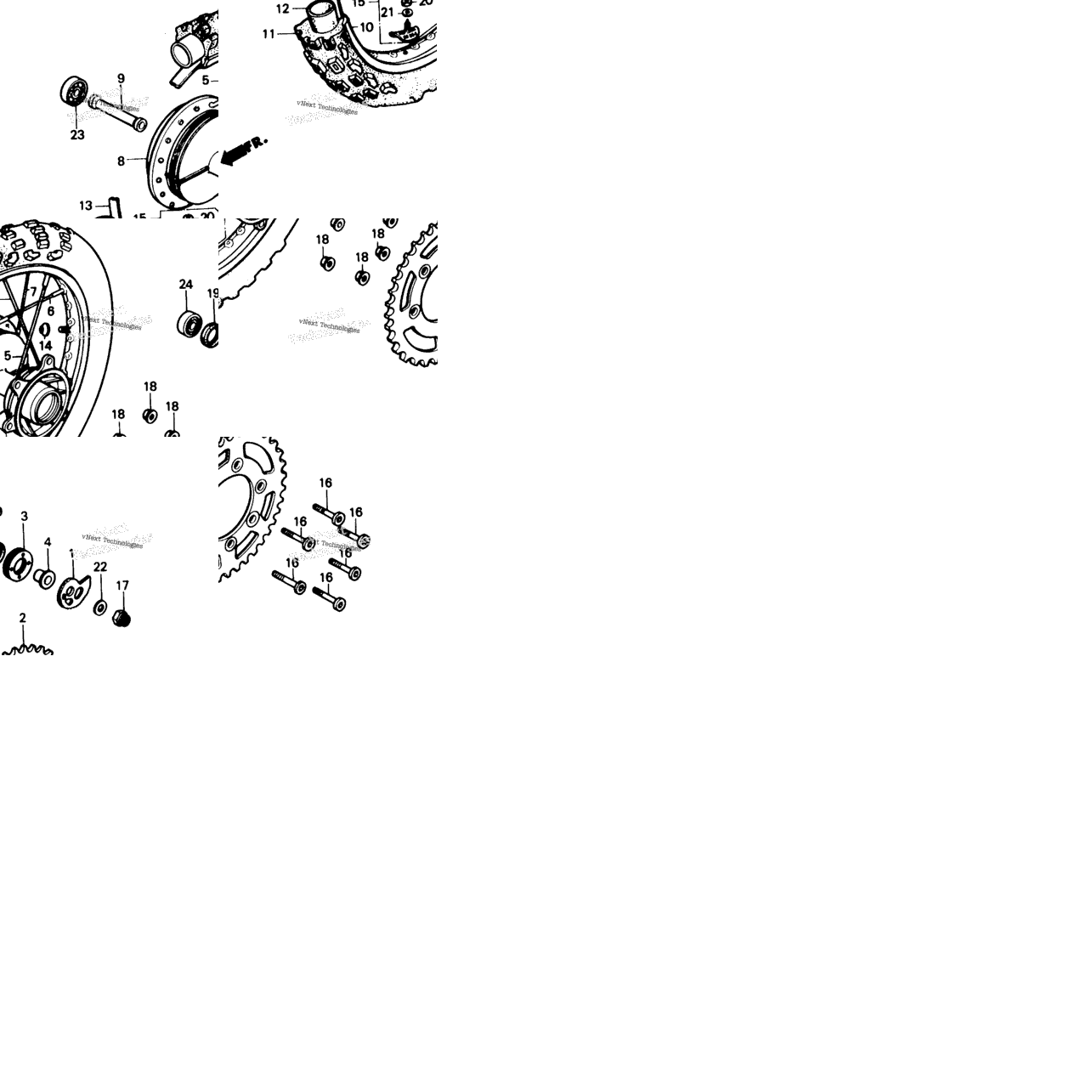 Rear Wheel 84-89