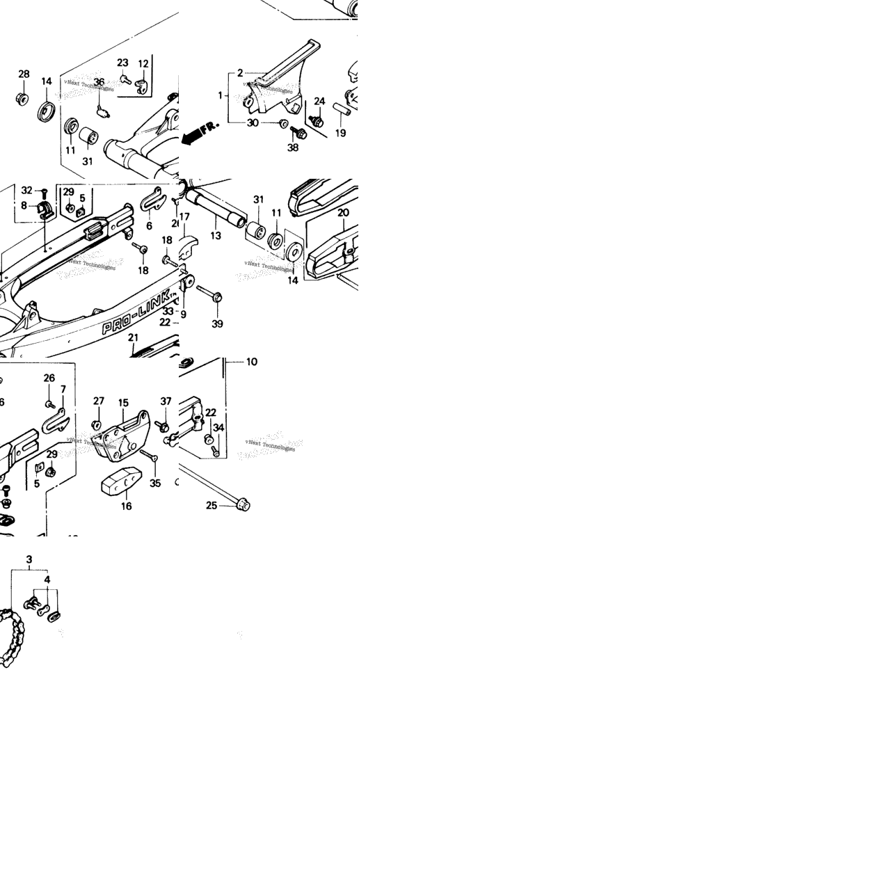 Swingarm 86-91
