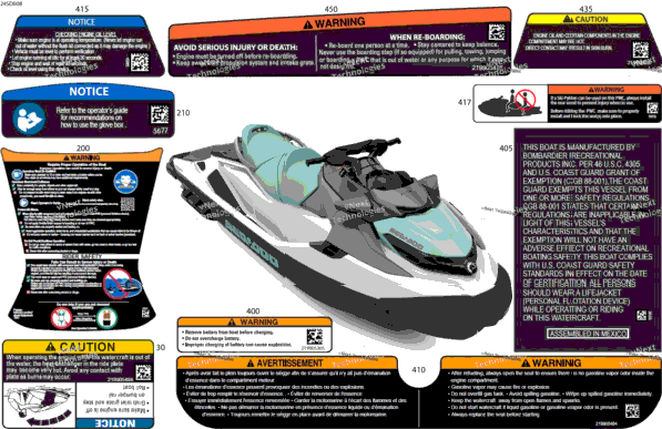 Body - Warning Decals