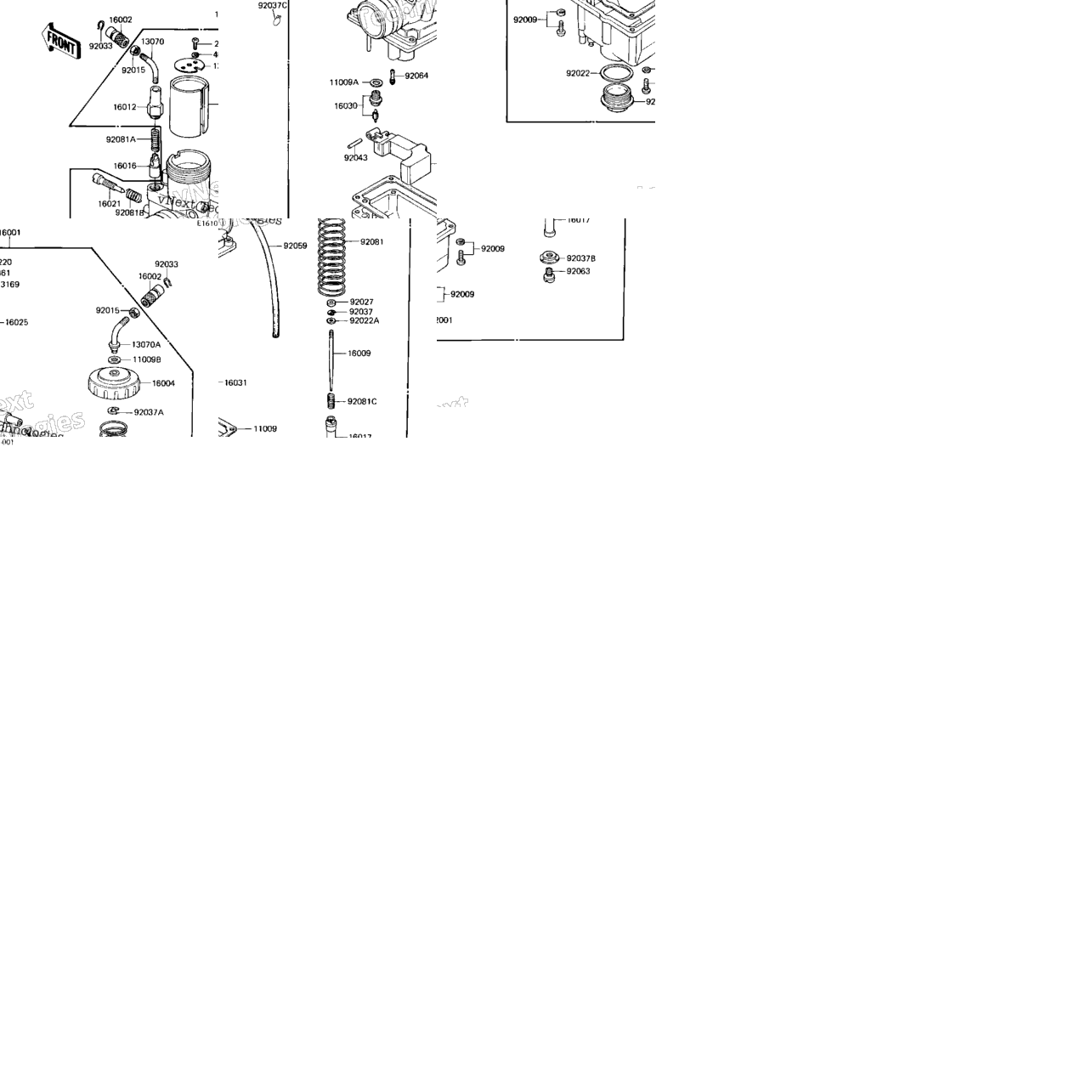 Carburetor ('82-'83 A9/A10)