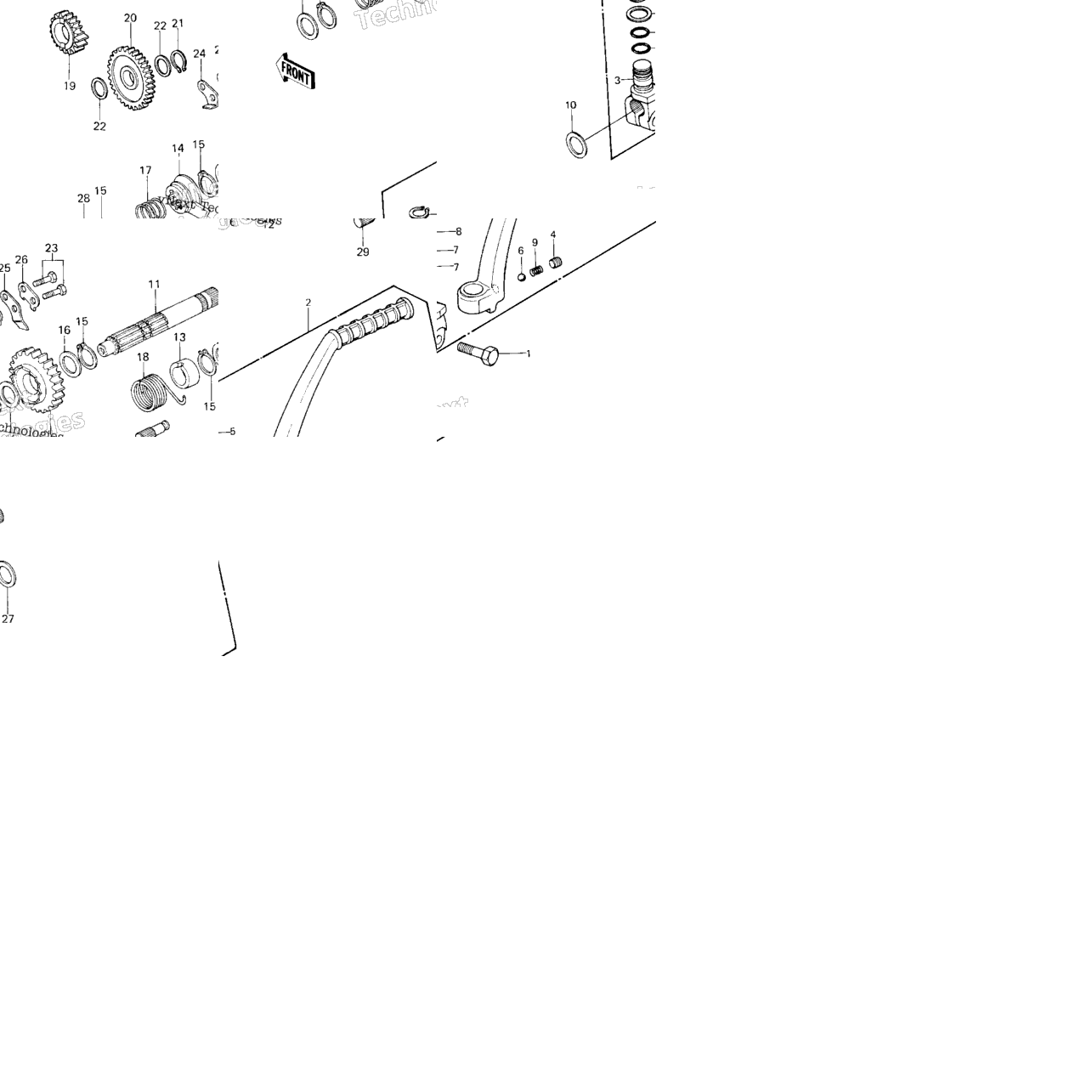 Kickstarter Mechanism ('80-'81 A7/A8)
