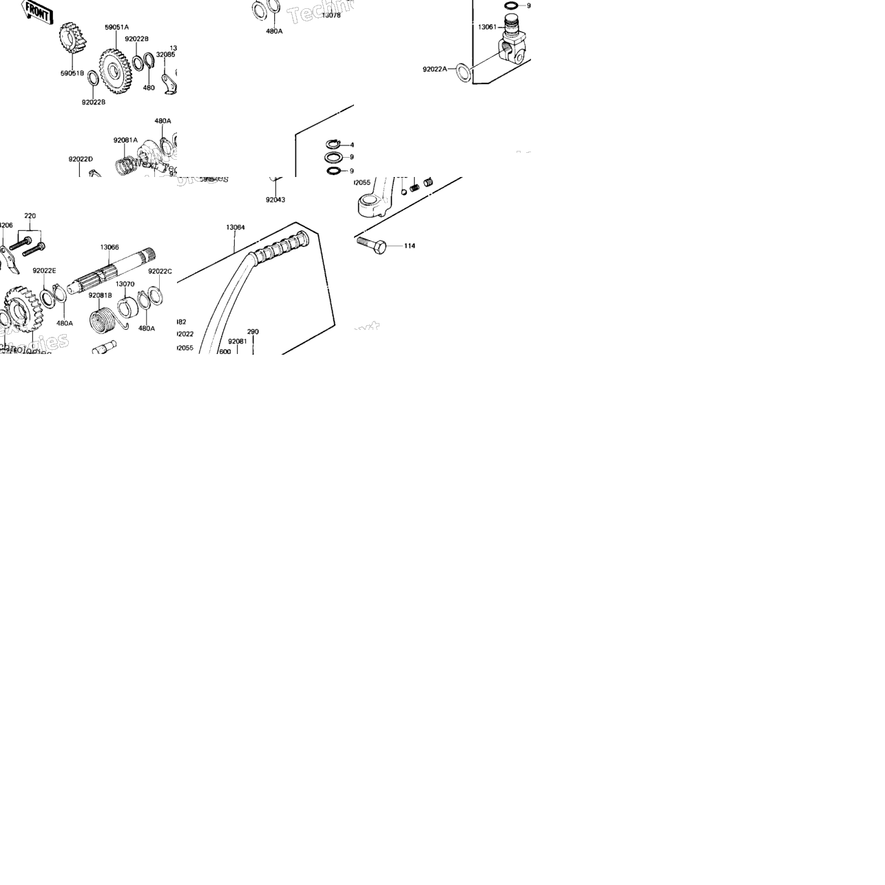 Kickstarter Mechanism ('82-'83 A9/A10)