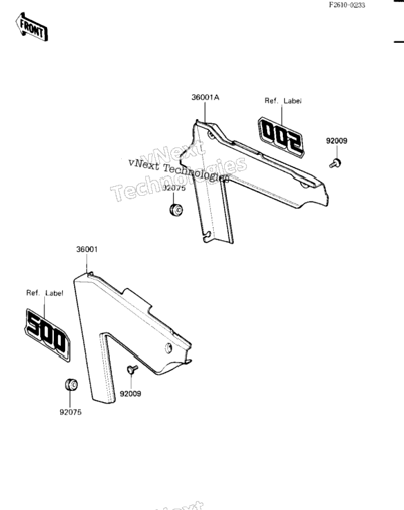 Side Covers ('84 A2)