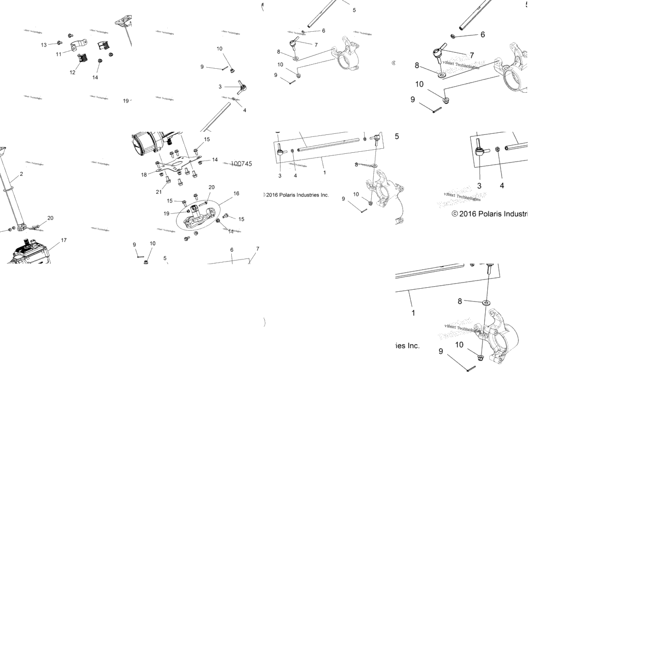 Steering, Steering Post Asm