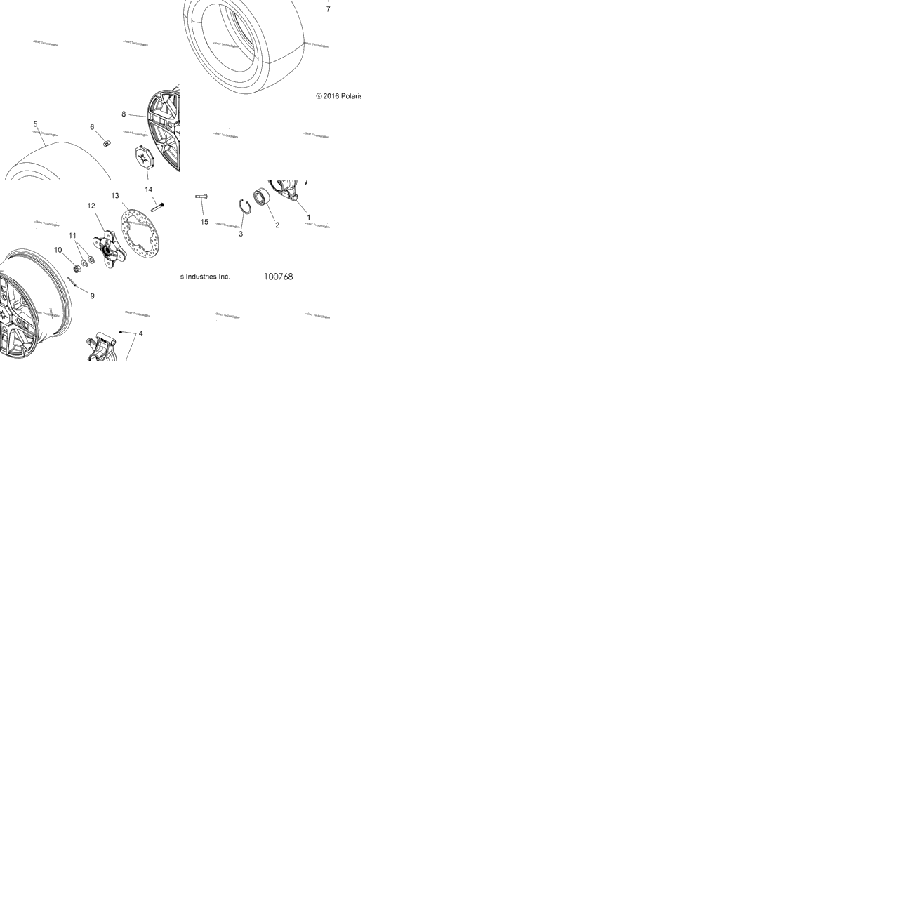 Wheels, Rear & Hub
