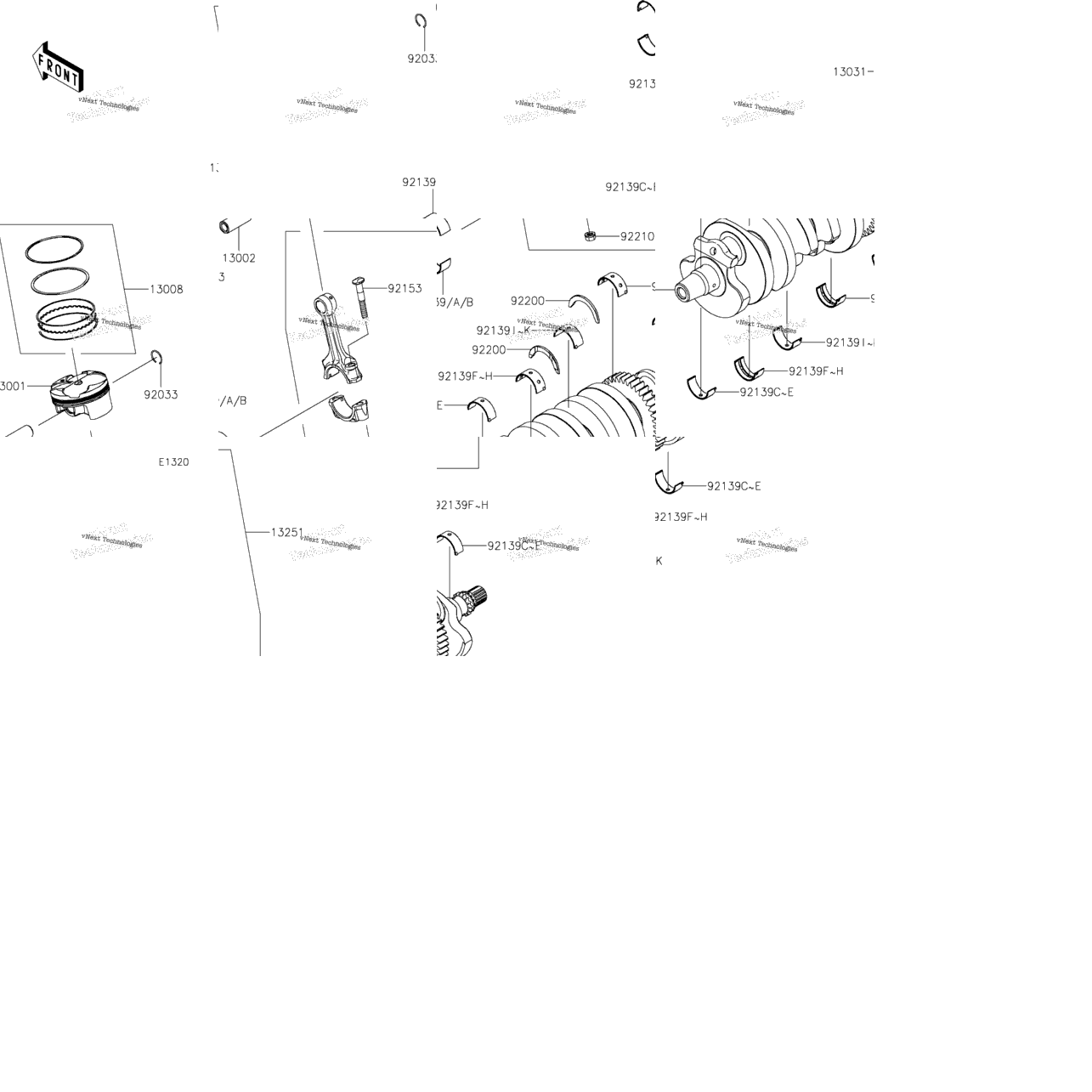Crankshaft/Piston(S)