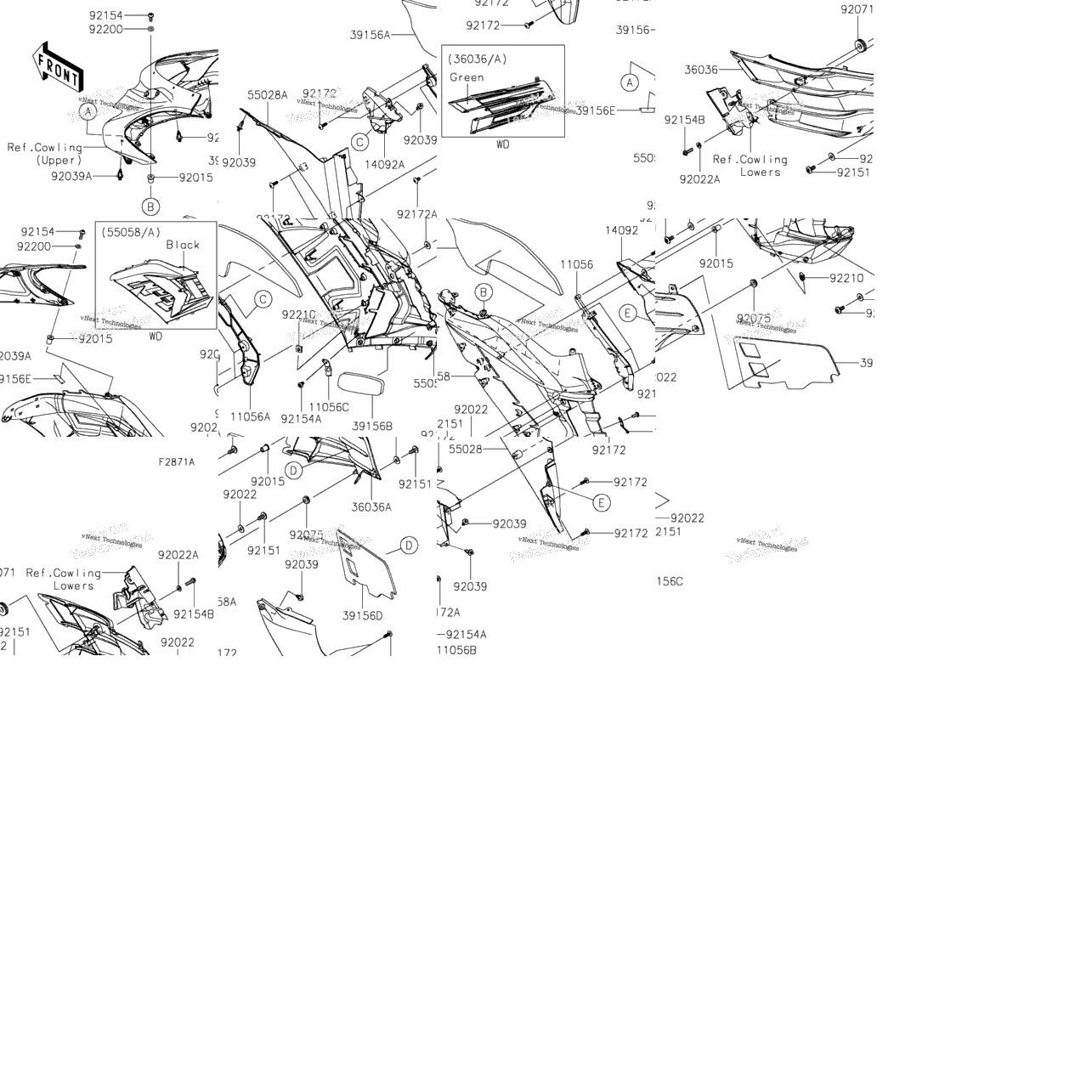 Cowling(Center)(Jlf)