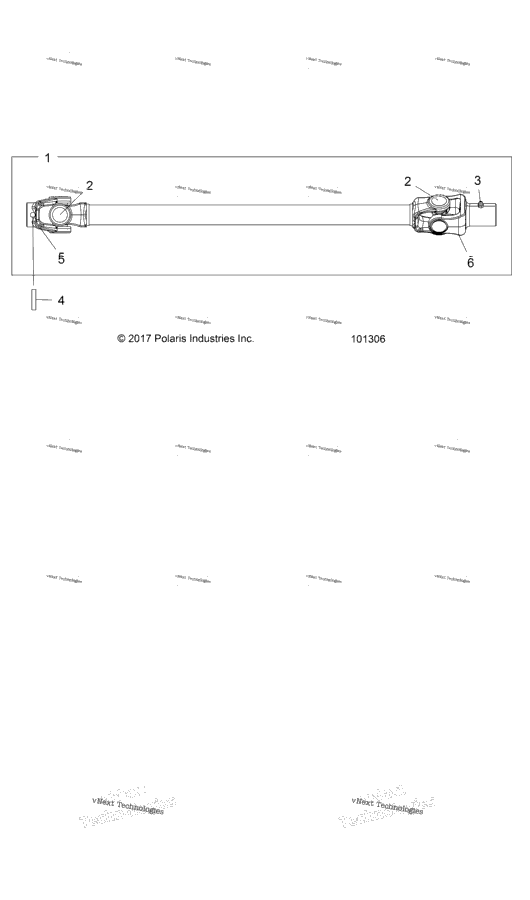 Drive Train, Prop Shaft, Front