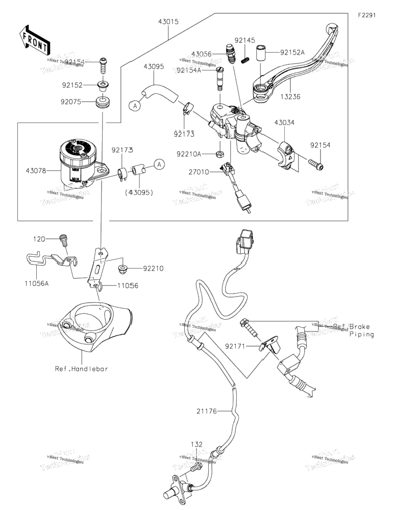 Front Master Cylinder