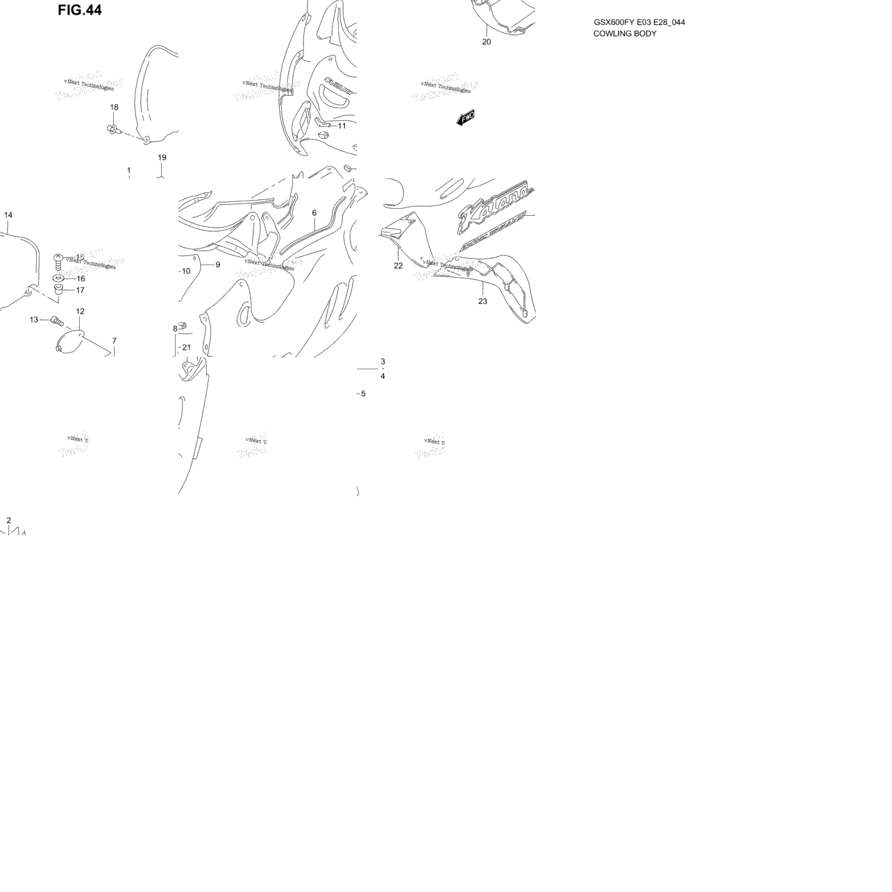 Cowling Body (Model W)