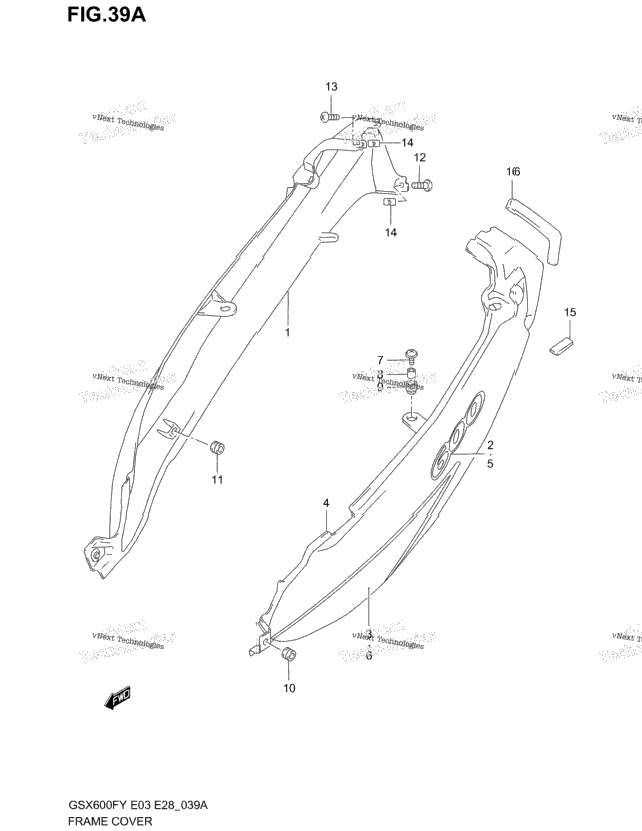 Frame Cover (Model Y)