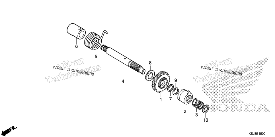 Kick Starter Spindle