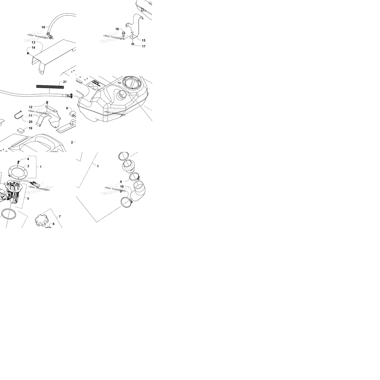 Gas Tank Assembly