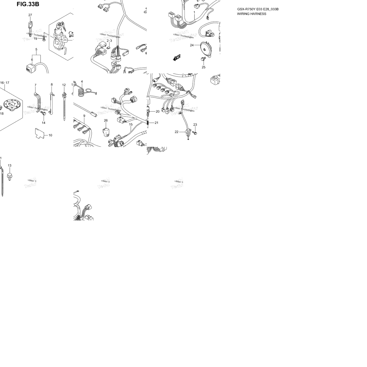 Wiring Harness (Model K3)