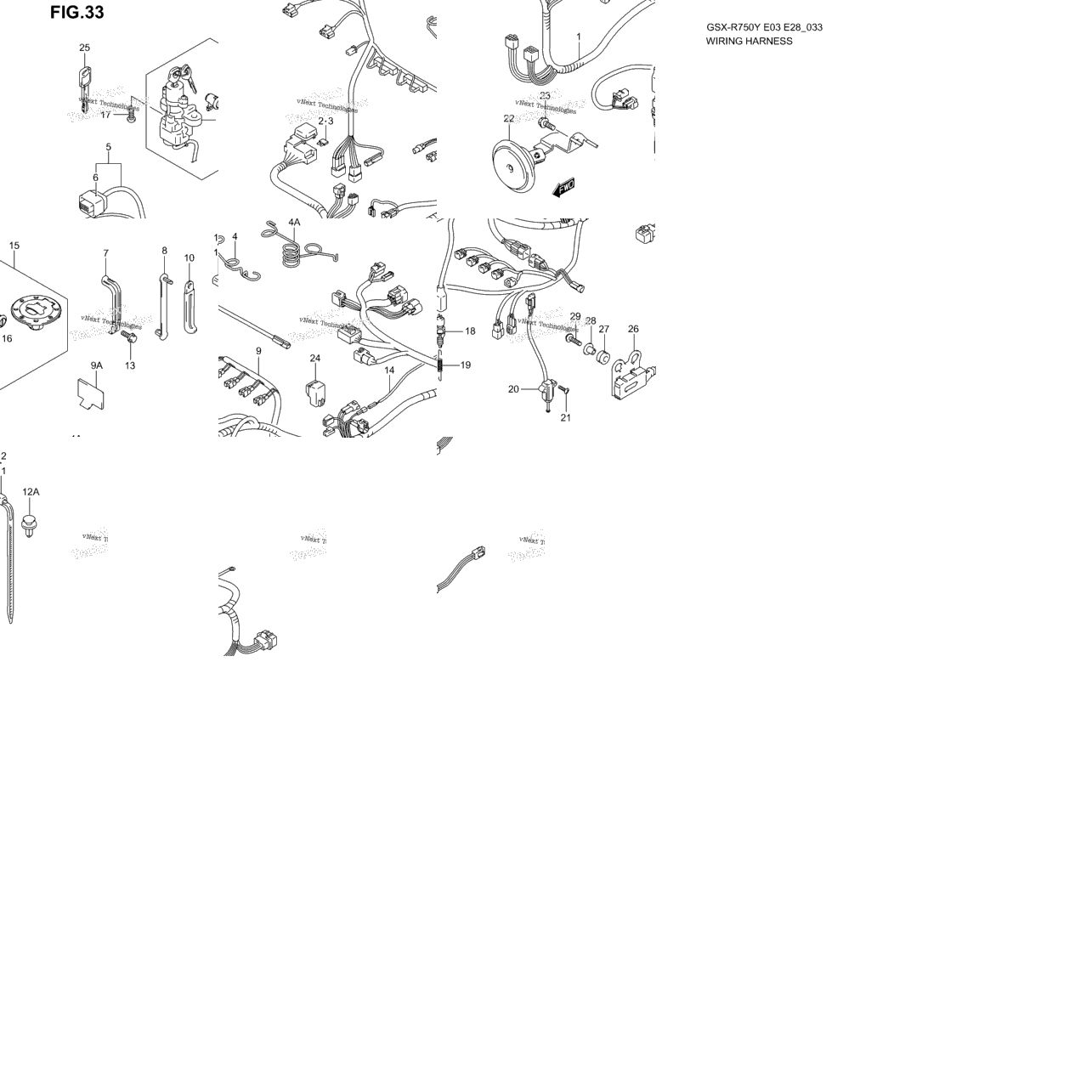 Wiring Harness (Model Y/K1)