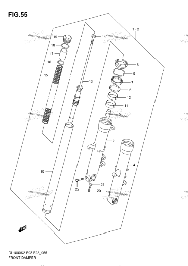 Front Damper (Model K2)
