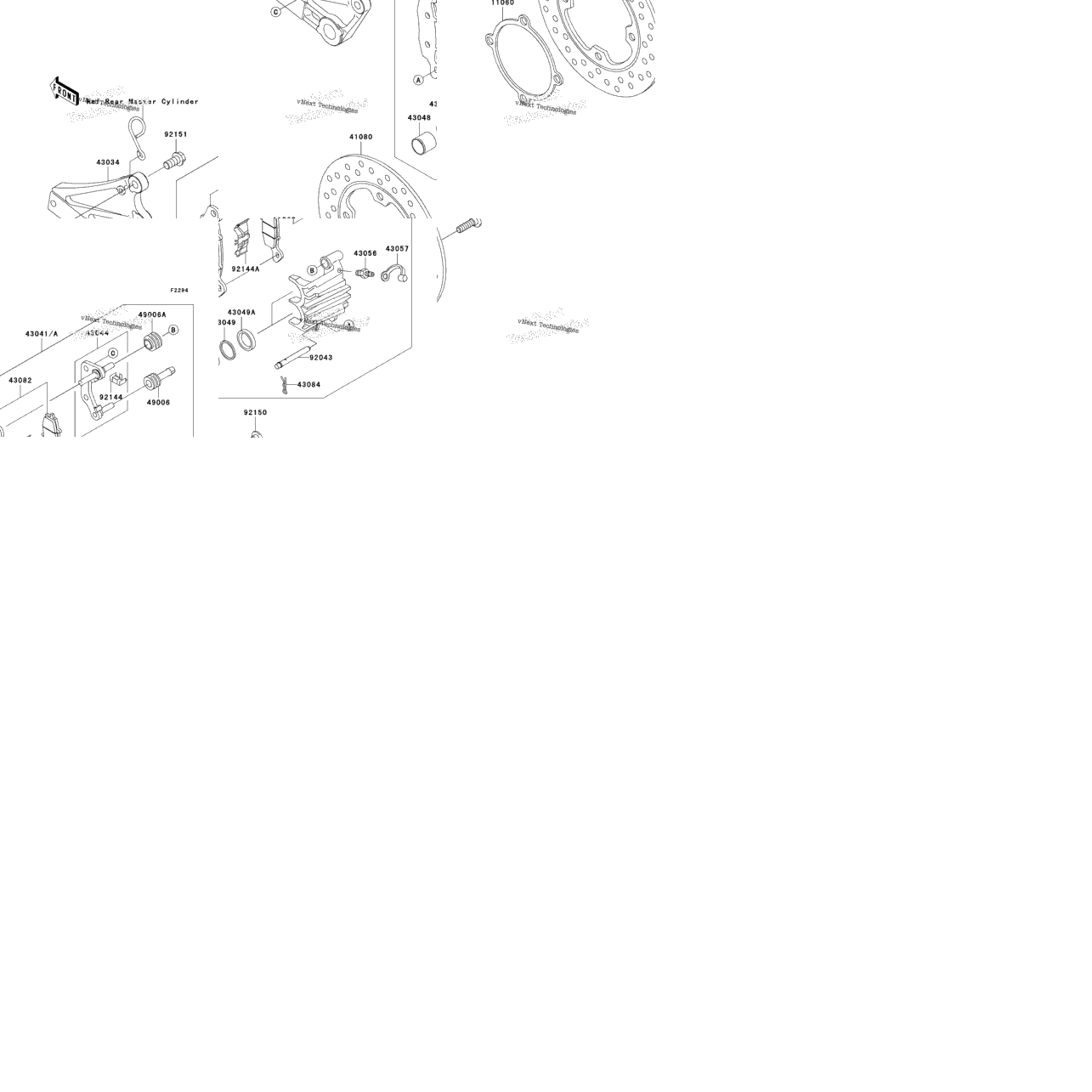 Rear Brake (H1-H3)
