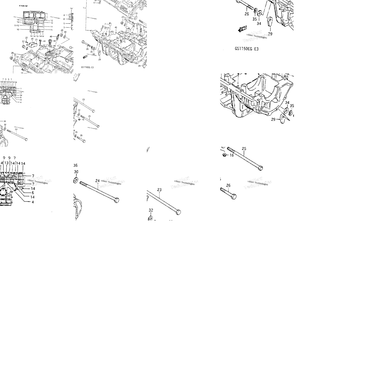 Crankcase (Gs1150es3/Ese 102248-/F/F2/G)