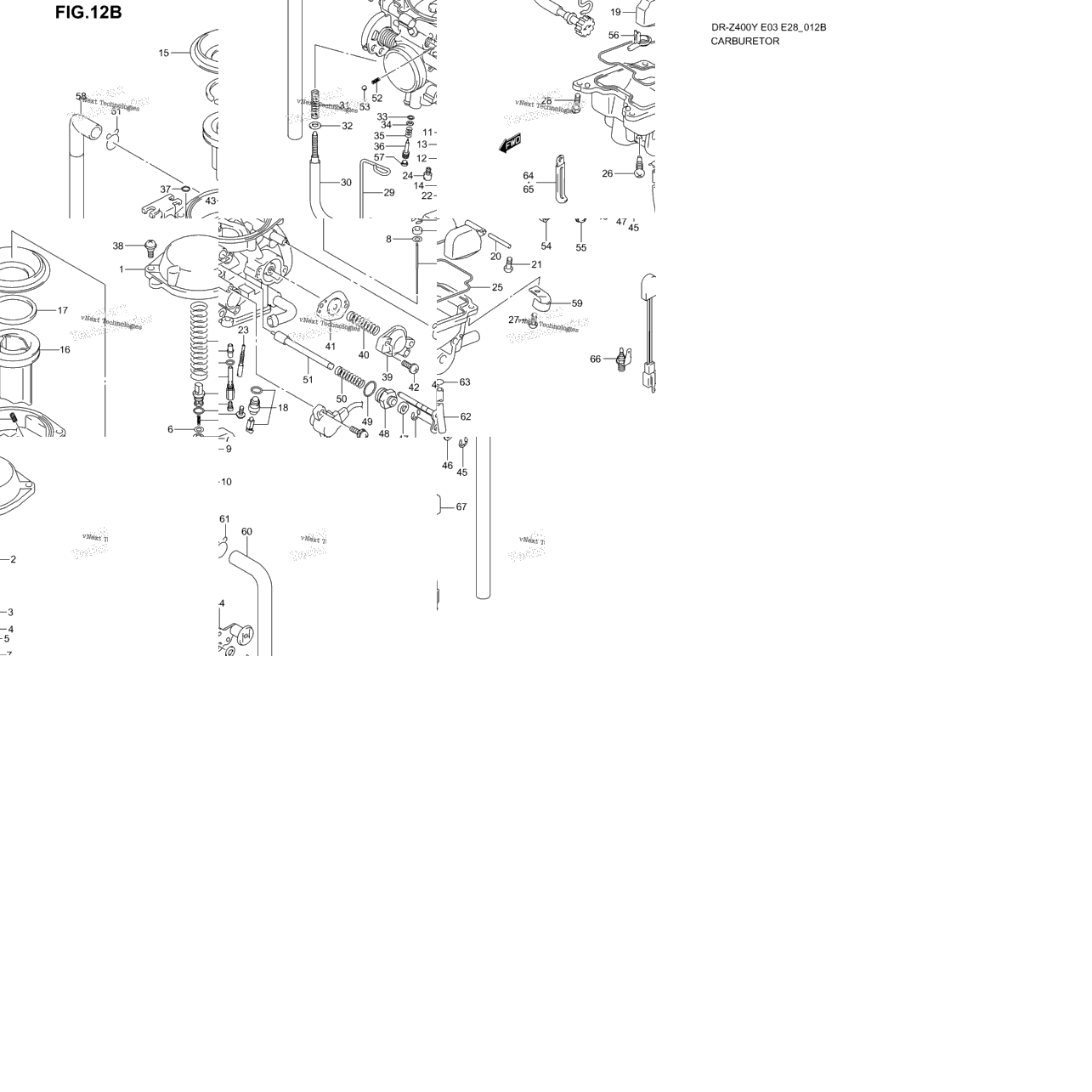 Carburetor (Model K4 For E33)