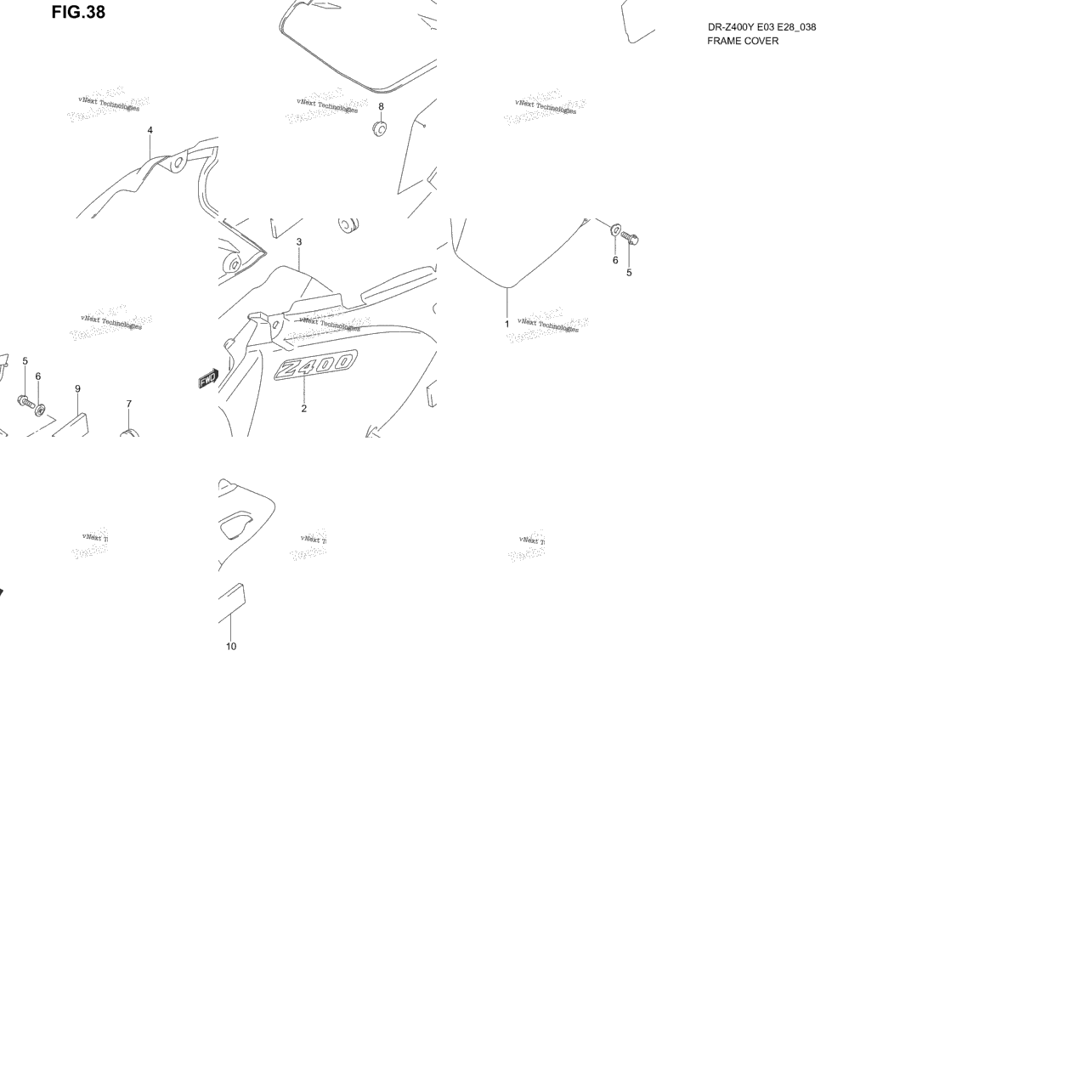 Frame Cover (Model Y/K1/K2)