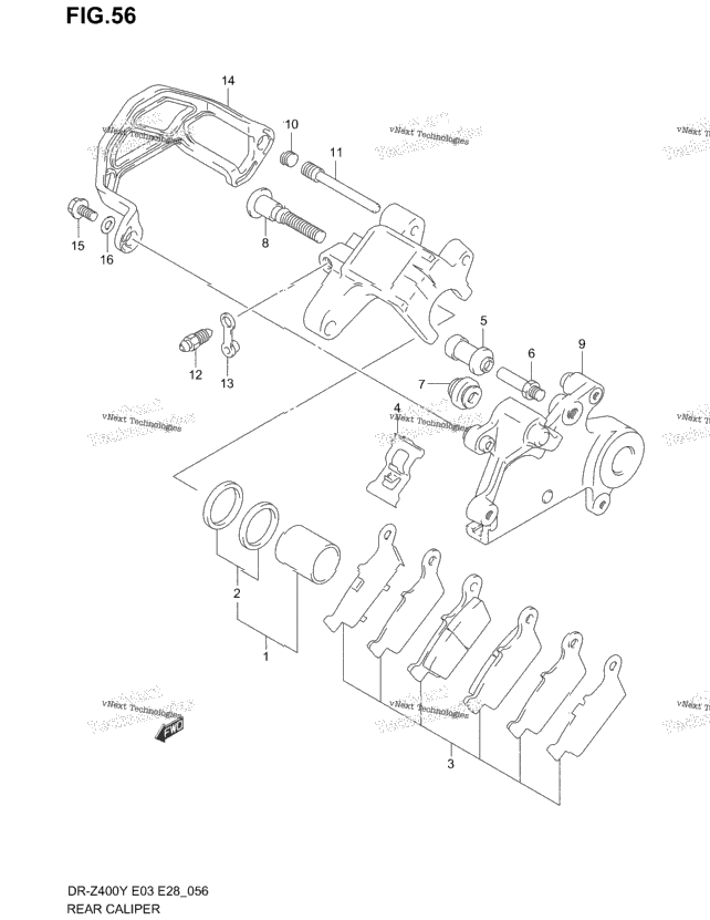 Rear Caliper
