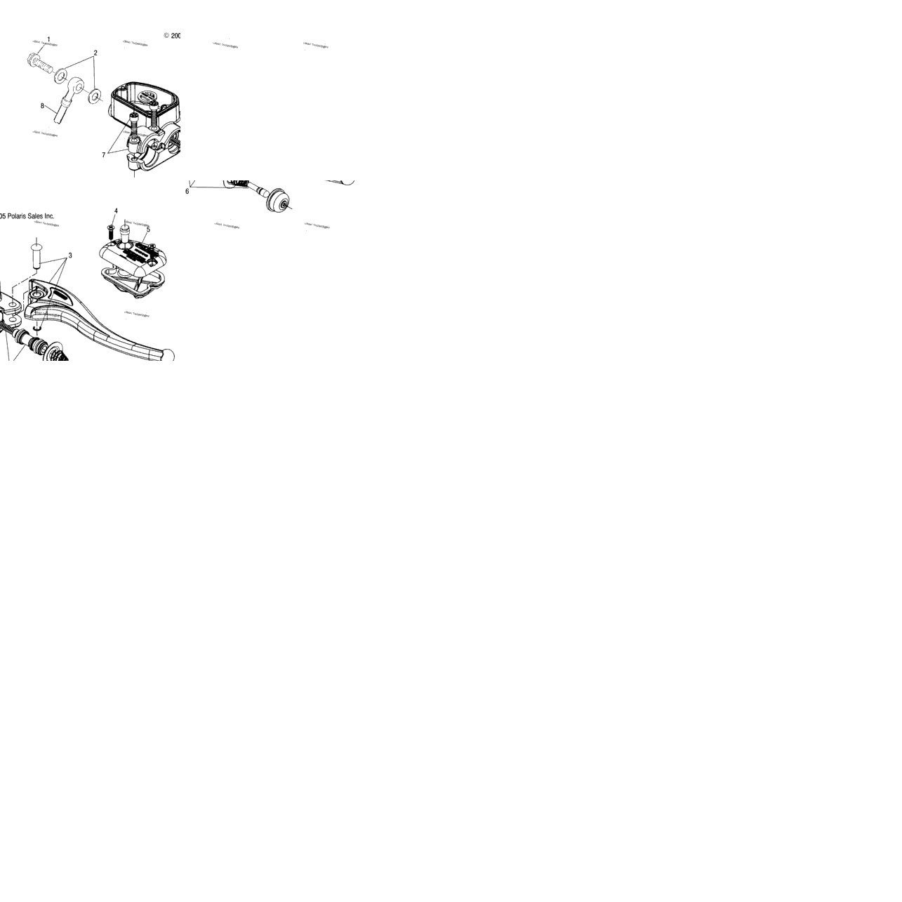 Controls Rh Master Cylinder/Brake Line