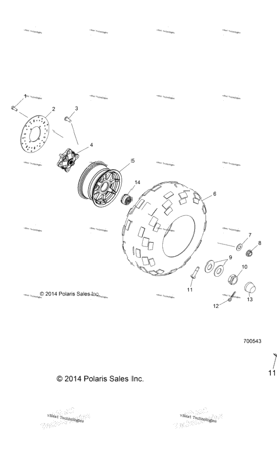 Wheels, Rear R17rme57f1/S57c1/F1/Ck/E1/Ek/T57c1/E1/A57f1