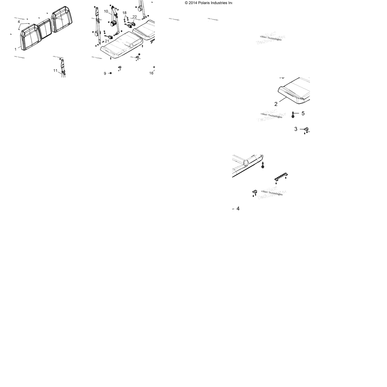 Body, Seat (49Rgrseat15crew2)