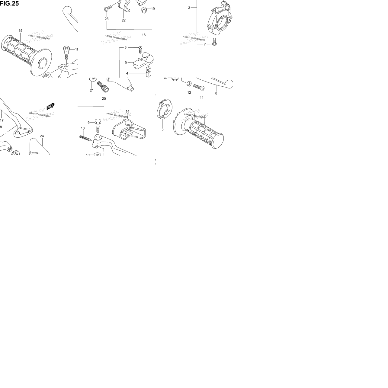 Handle Lever (Model K2/K3/K4)