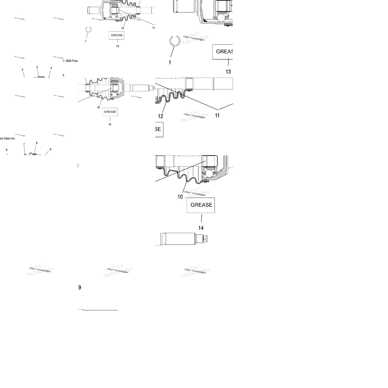 Drive Shaft, Front /Ad/Af