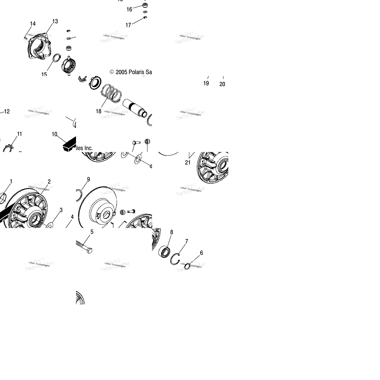 Driven Clutch /Ad/Af