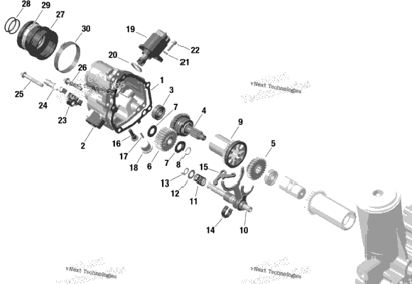 Rotax - Idf Gearbox