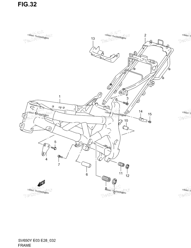 Frame (Model X/Y/K1)