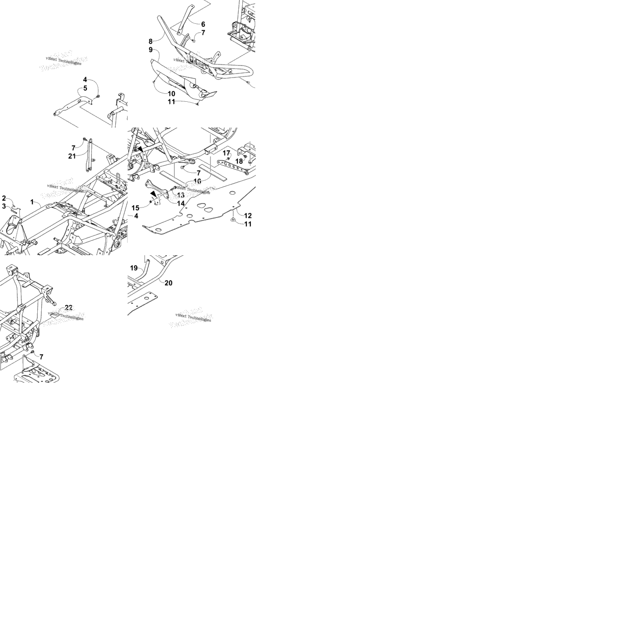 Frame And Related Parts