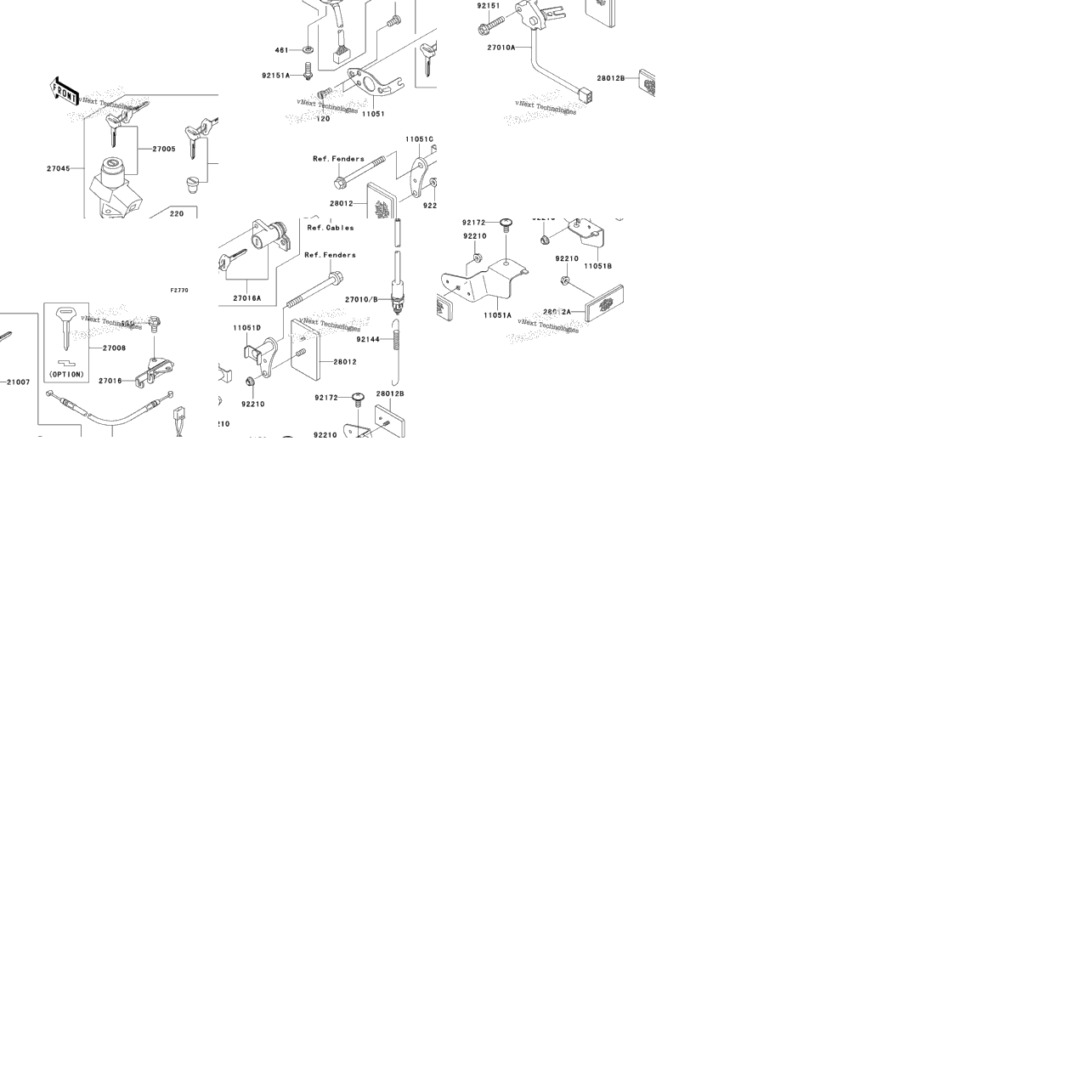 Ignition Switch/Locks/Reflectors