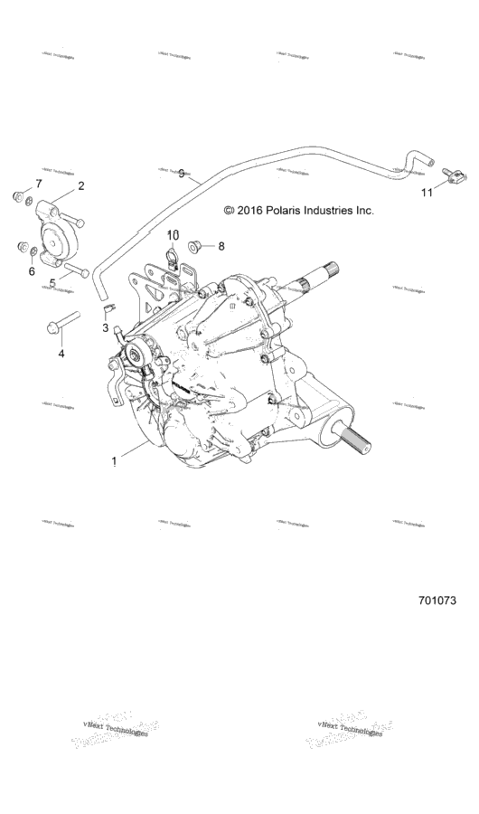 Drive Train, Main Gearcase Mounting Z17va/E/X87 All Options
